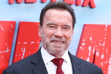 Avusturyalı ve Amerikalı aktör, iş adamı, film yapımcısı, emekli profesyonel vücut geliştirici ve politikacı Arnold Schwarzenegger, Netflix 'in' FUBAR '1. sezonunun Los Angeles galasına 22 Mayıs 2023' te ABD 'nin Los Angeles kentinde düzenlenen The Grove 14..