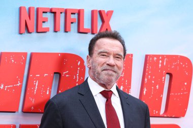 Avusturyalı ve Amerikalı aktör, iş adamı, film yapımcısı, emekli profesyonel vücut geliştirici ve politikacı Arnold Schwarzenegger, Netflix 'in' FUBAR '1. sezonunun Los Angeles galasına 22 Mayıs 2023' te ABD 'nin Los Angeles kentinde düzenlenen The Grove 14..