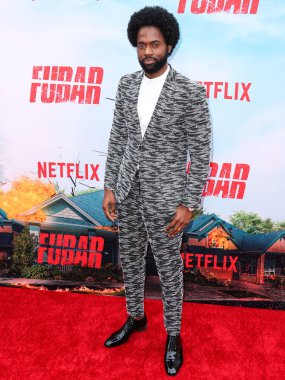 Milan Carter, Netflix 'in' FUBAR '1. sezonunun Los Angeles prömiyerine 22 Mayıs 2023' te Los Angeles, Kaliforniya, ABD 'de bulunan The Grove 14' te ulaştı..