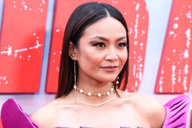 Stephanie Sy, Netflix 'in' FUBAR '1. sezonunun Los Angeles prömiyerine 22 Mayıs 2023' te Los Angeles, Kaliforniya, ABD 'de bulunan The Grove 14' te ulaştı..