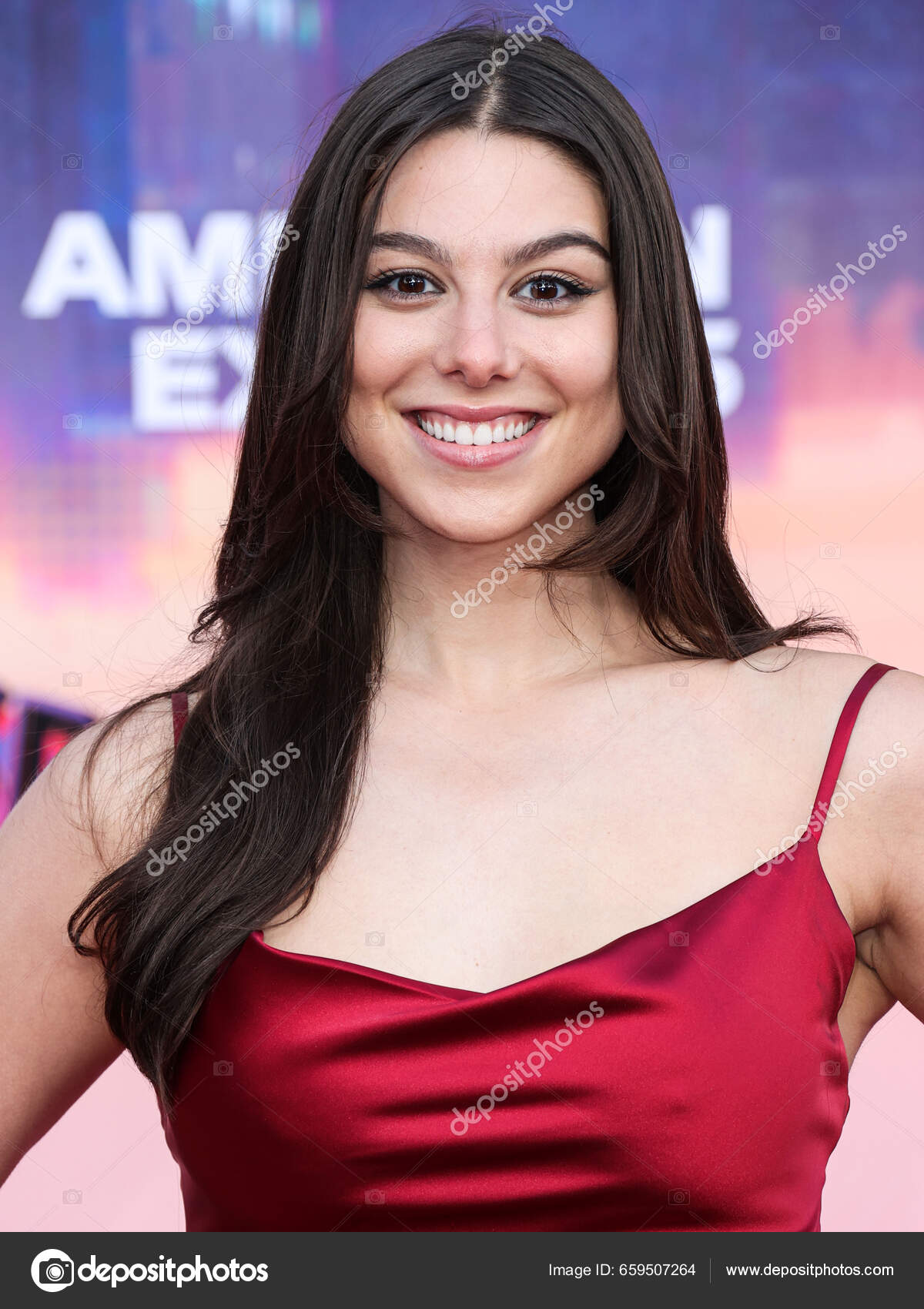American Actress Singer Kira Kosarin Arrives World Premiere Sony