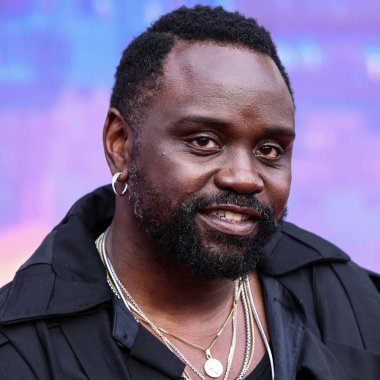 Amerikalı aktör Brian Tyree Henry, 30 Mayıs 2023 'te Westwood, Los Angeles, Kaliforniya, ABD' deki Regency Village Theater 'da düzenlenen' Örümcek Adam Animasyonu 'nun dünya prömiyerine geldi.. 