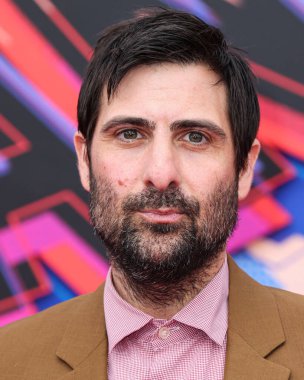 American actor and musician Jason Schwartzman arrives at the World Premiere Of Sony Pictures Animation's 'Spider-Man: Across The Spider Verse' held at the Regency Village Theater on May 30, 2023 in Westwood, Los Angeles, California, United States. clipart