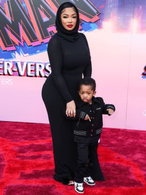 Prenses Love, Sony Pictures Animasyonunun Dünya prömiyerine 30 Mayıs 2023 'te Westwood, Los Angeles, Kaliforniya, ABD' deki Regency Village Theater 'da düzenlenen Örümcek Adam Ayeti' ne geldi.. 