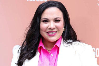 Amerikalı yazar, yapımcı, yönetmen ve oyuncu Gloria Calderon Kellett (Gloria Caldern Kellett), 31 Mayıs 2023 'te ABD' nin Los Angeles kentindeki Audrey Irmas Pavyonu 'nda düzenlenen 2.