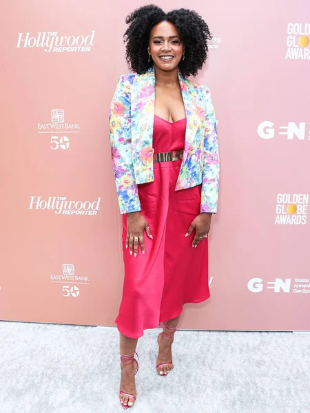 stock image American actress Corbin Reid arrives at The Hollywood Reporter 2nd Annual 'Raising Our Voices' Event held at the Audrey Irmas Pavilion on May 31, 2023 in Los Angeles, California, United States.