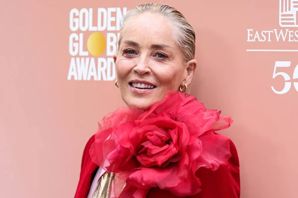 American Actress Sharon Stone Arrives Hollywood Reporter 2Nd Annual Raising — Stock Photo, Image