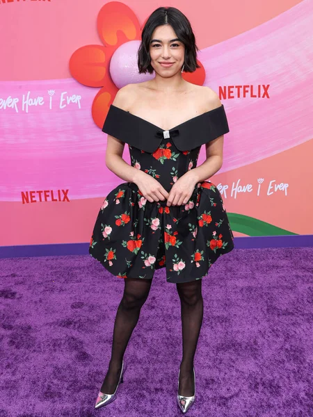 Die Amerikanische Schauspielerin Jade Bender Kommt Zur Premiere Von Netflix — Stockfoto