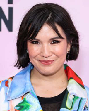 Amerikalı televizyon ve sahne oyuncusu ve senarist Zoe Chao (ayakkabı detayı), 3 Haziran 2023 'te Hollywood Atletizm Kulübü' nde düzenlenen STARZ 'ın' Party Down 'sezonuna geldi.. 