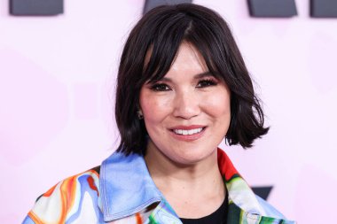 Amerikalı televizyon ve sahne oyuncusu ve senarist Zoe Chao (ayakkabı detayı), 3 Haziran 2023 'te Hollywood Atletizm Kulübü' nde düzenlenen STARZ 'ın' Party Down 'sezonuna geldi.. 