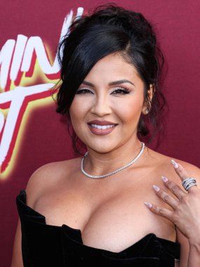 Aktris Annie Gonzalez, 9 Haziran 2023 'te Hollywood Lejyon Tiyatrosu' ndaki Hollywood Amerikan Lejyon Karakolu 43 numaradaki Searchlight Pictures 'ın 