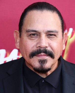 Amerikalı film ve televizyon oyuncusu ve stand-up komedyeni Emilio Rivera, 9 Haziran 2023 'te Hollywood Lejyon Tiyatrosu' nda düzenlenen Los Angeles Özel Searchlight Pictures 'ın Flamin' Hot 'gösterimine geldi. 