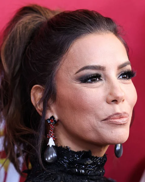 Chopard mücevheri takan Amerikalı aktris Eva Longoria, 9 Haziran 2023 'te Hollywood Lejyon Tiyatrosu' nda düzenlenen Los Angeles Searchlight Pictures 'Flamin' Hot 'ın özel gösterimine geldi.