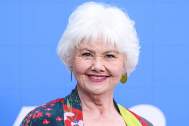 İngiliz aktris Annette Badland, 10 Haziran 2023 'te Kuzey Hollywood, Los Angeles, Kaliforniya, ABD' de bulunan Şaban Medya Merkezi 'ndeki Şaban Medya Merkezi' nde düzenlenen Apple TV + Ted Lasso 'nun 3.. 