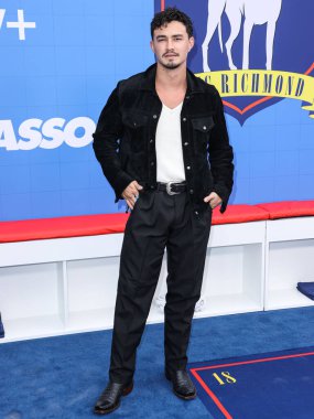 Gavin Leatherwood, Apple TV + Ted Lasso 'nun 3. Sezon FYC Kırmızı Halı' sına ulaşır. 10 Haziran 2023 'te, Şaban Medya Akademisi' ndeki Şaban Medya Merkezi 'nde, Kuzey Hollywood, Los Angeles, Kaliforniya, ABD. 