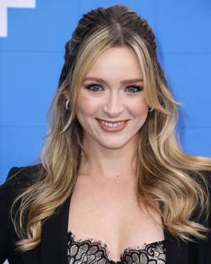 Amerikalı aktris ve eski güzellik kraliçesi Greer Grammer, 10 Haziran 2023 'te Kuzey Hollywood, Los Angeles, Kaliforniya, ABD' de bulunan Şaban Medya Merkezi 'nde düzenlenen 3.. 