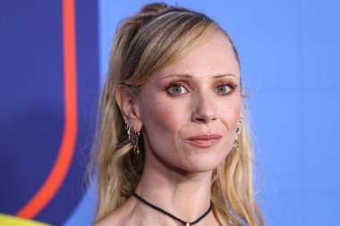 İngiliz aktris Juno Temple, 10 Haziran 2023 'te Şaban Medya Merkezi' ndeki Şaban Medya Merkezi 'nde düzenlenen Apple TV + Ted Lasso' nun 3.. 