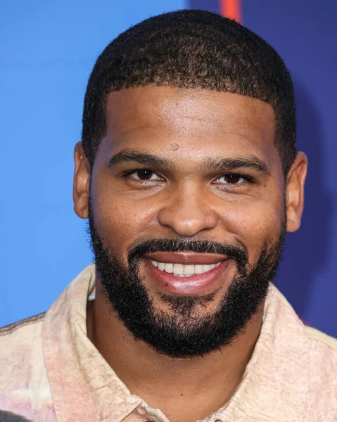 Stock image British actor Kola Bokinni arrives at Apple TV+'s 'Ted Lasso' Season 3 FYC Red Carpet held at the Saban Media Center at the Television Academy on June 10, 2023 in North Hollywood, Los Angeles, California, United States.