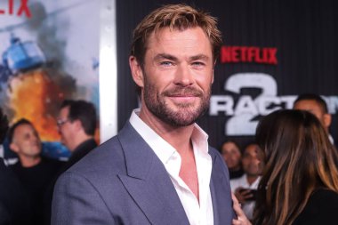 Avustralyalı aktör Chris Hemsworth, Netflix 'in 12 Haziran 2023' te Lincoln Center 'daki Jazz' da düzenlenen 