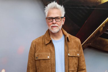 Amerikalı film yapımcısı ve stüdyo yöneticisi James Gunn, 12 Haziran 2023 'te Hollywood, Los Angeles, Kaliforniya, ABD' deki TCL Çin Tiyatrosu IMAX 'te düzenlenen Warner Bros.' The Flash 'in Los Angeles galasına geldi.. 