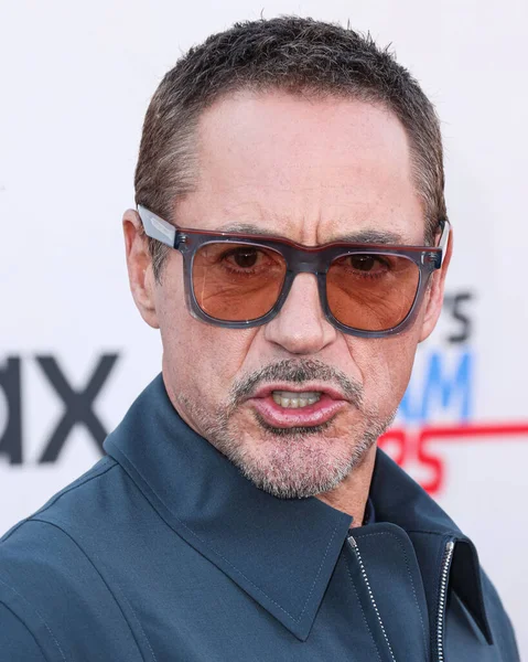 Ator Produtor Americano Robert Downey Chega Los Angeles Premiere Max — Fotografia de Stock