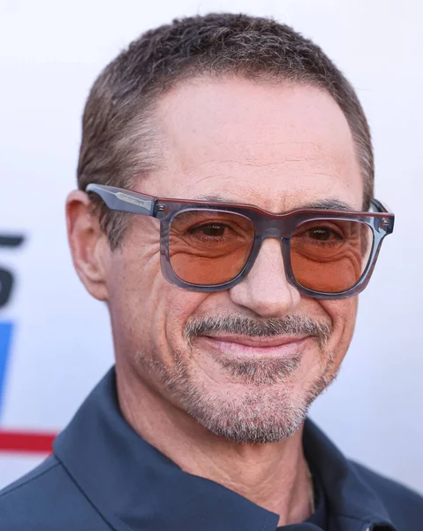Americký Herec Producent Robert Downey Přijíždí Los Angeles Premiere Max — Stock fotografie