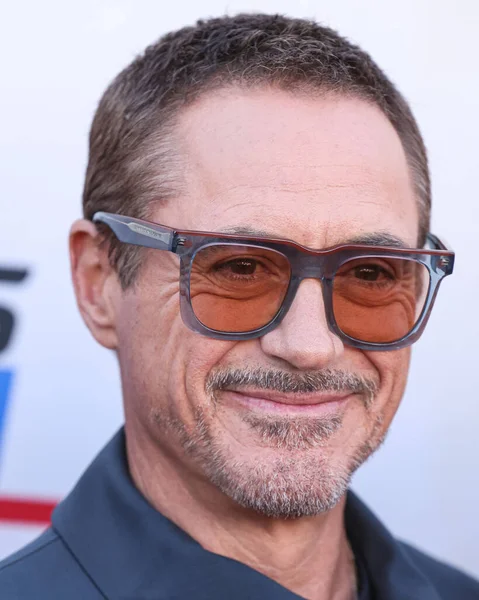 Robert Downey Amerikai Színész Producer Érkezik Los Angeles Premiere Max — Stock Fotó