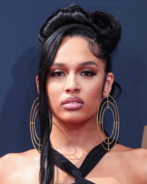 Brooklyn Nicole, Los Angeles, Kaliforniya 'da 25 Haziran 2023 tarihinde Microsoft Theater' da düzenlenen BET Ödülleri 2023 'e ulaştı..