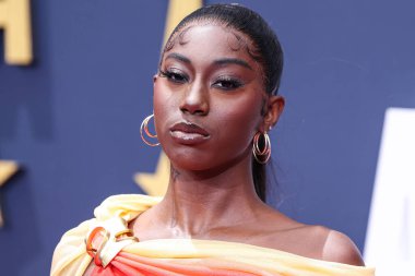 Flo Milli, Los Angeles, Kaliforniya 'da 25 Haziran 2023 tarihinde Microsoft Theater' da düzenlenen BET Ödülleri 'ne ulaştı.. 