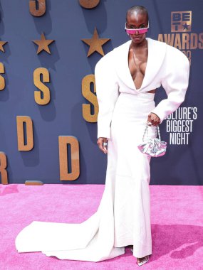 Madisin Rian, Los Angeles, Kaliforniya 'da 25 Haziran 2023 tarihinde Microsoft Theater' da düzenlenen BET Ödülleri 2023 'e ulaşır.. 