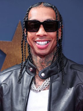 Tyga, Los Angeles, Kaliforniya 'da 25 Haziran 2023 tarihinde Microsoft Theater' da düzenlenen BET Ödülleri 2023 'e ulaşır.. 