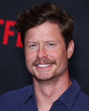 Amerikalı aktör, komedyen, yazar ve yapımcı Anders Holm, 26 Haziran 2023 'te Los Angeles, Kaliforniya, ABD' de bulunan Regal LA Live 'da düzenlenen Netflix' in 
