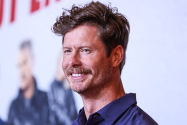 Amerikalı aktör, komedyen, yazar ve yapımcı Anders Holm, 26 Haziran 2023 'te Los Angeles, Kaliforniya, ABD' de bulunan Regal LA Live 'da düzenlenen Netflix' in 