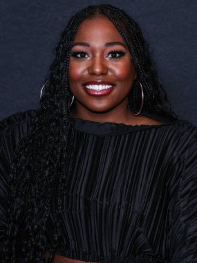 Amerikalı aktris, komedyen ve podcaster Laci Mosley, Netflix 'in 26 Haziran 2023' te Los Angeles, Kaliforniya, ABD 'deki Regal LA Live' da düzenlenen 