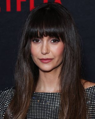 Khaite giyen Kanadalı aktris Nina Dobrev, Netflix 'in 26 Haziran 2023' te Los Angeles, Kaliforniya 'da düzenlenen 