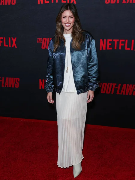 美国女演员Kayla Ewell出席了2023年6月26日在美国加利福尼亚州洛杉矶的Regal Live举行的Netflix Out Laws 洛杉矶首映式 — 图库照片