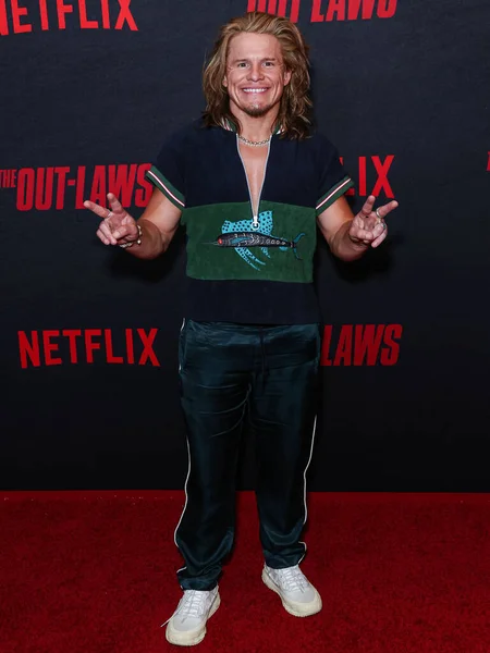 Actor Comediante Estadounidense Tony Cavalero Llega Estreno Out Laws Netflix — Foto de Stock