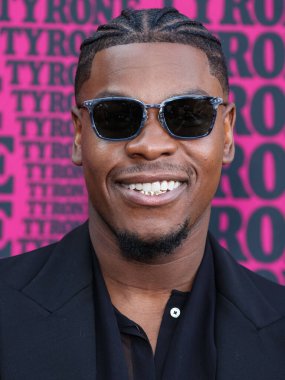British actor and producer John Boyega arrives at the Los Angeles Premiere Of Netflix's 'They Cloned Tyrone' held at the Hollywood American Legion Post 43 at Hollywood Legion Theater on June 27, 2023 in Hollywood, Los Angeles, California clipart