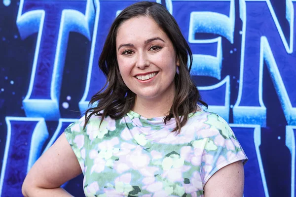 Yönetmen Faryn Pearl, 28 Haziran 2023 'te Hollywood, Los Angeles, Kaliforniya, ABD' de bulunan TCL Çin Tiyatrosu IMAX 'te düzenlenen' Ruby Gillman: Teenage Kraken 'adlı Universal Pictures and DreamWorks Animasyon' un Los Angeles galasına geldi.. 