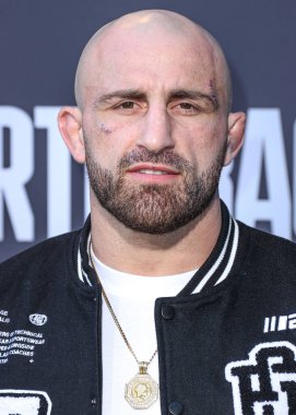 Avustralyalı karma dövüş sanatçısı Alexander Volkanovski (The Great) Netflix 'in' Quarterback 'sezonunun Los Angeles Premiere' ine 11 Temmuz 2023 'te Hollywood, Los Angeles, Kaliforniya, ABD' de düzenlenen Netflix Tudum Theater 'a geldi.. 