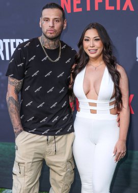 Amerikalı karma dövüş sanatçısı Daniel Rodriguez (D-Rod) Netflix 'in' Quarterback 'sezonunun Los Angeles Premiere' ine 11 Temmuz 2023 'te Hollywood, Los Angeles, Kaliforniya, ABD' de düzenlenen Netflix Tudum Theater 'a geldi.. 