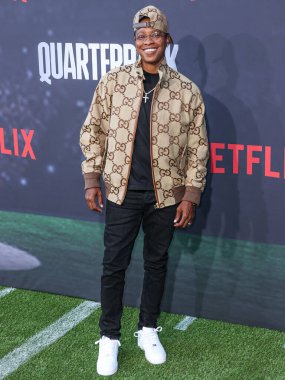 Amerikalı şarkıcı ve aktris Jessica Betts Netflix 'in' Quarterback 'sezonunun Los Angeles Premiere' ine 11 Temmuz 2023 'te Hollywood, Los Angeles, Kaliforniya, ABD' deki Netflix Tudum Theater 'a geldi.. 