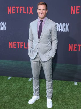 Ulusal Futbol Ligi 'nin Minnesota Vikings takımının Amerikan futbolcusu Kirk Cousins, Netflix' in 'Quarterback' sezonunun Los Angeles Premiere 'ine 11 Temmuz 2023' te Hollywood, Los Angeles 'ta düzenlenen Netflix Tudum Theater' da ulaştı.,