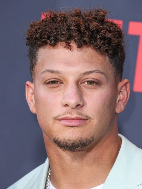  Patrick Mahouse, Netflix 'in' Quarterback 'sezonunun Los Angeles prömiyerine 11 Temmuz 2023' te Hollywood, Los Angeles 'taki Netflix Tudum Tiyatrosu' na geldi.