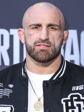 Avustralyalı karma dövüş sanatçısı Alexander Volkanovski (The Great) Netflix 'in' Quarterback 'sezonunun Los Angeles Premiere' ine 11 Temmuz 2023 'te Hollywood, Los Angeles, Kaliforniya, ABD' de düzenlenen Netflix Tudum Theater 'a geldi..