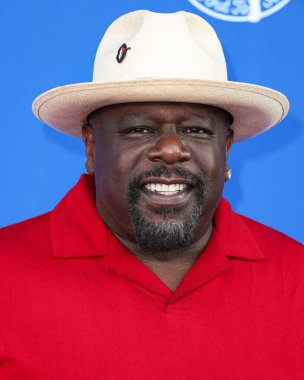 Amerikalı stand-up komedyeni ve aktör Cedric, Kershaw 'un 10. Geleneksel Ping Pong 4 Yardım Etkinliği 2023 Ünlüler Turnuvası' na 27 Temmuz 2023 'te Elysian Park, Los Angeles, Kaliforniya, ABD' de düzenlenen Elysian Park, ABD 'deki Dodger Stadyumu' nda geldi.