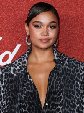 Amerikalı aktris ve model Madison Bailey, 10 Ağustos 2023 'te NeueHouse Los Angeles' ta düzenlenen Variety 2023 Power of Young Hollywood Kutlamasına katıldı.. 