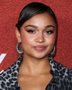 Amerikalı aktris ve model Madison Bailey, 10 Ağustos 2023 'te NeueHouse Los Angeles' ta düzenlenen Variety 2023 Power of Young Hollywood Kutlamasına katıldı..