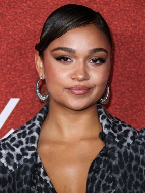Amerikalı aktris ve model Madison Bailey, 10 Ağustos 2023 'te NeueHouse Los Angeles' ta düzenlenen Variety 2023 Power of Young Hollywood Kutlamasına katıldı..
