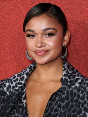 Amerikalı aktris ve model Madison Bailey, 10 Ağustos 2023 'te NeueHouse Los Angeles' ta düzenlenen Variety 2023 Power of Young Hollywood Kutlamasına katıldı..